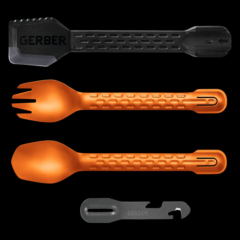 Gerber ComplEAT Utensil Set - Burnt Orange