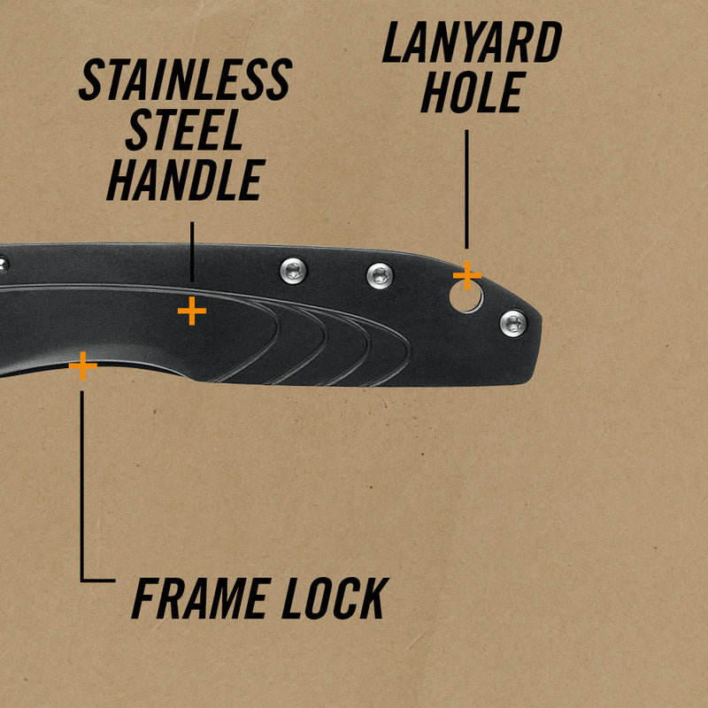 Gerber STL 2.5 - Drop Point - Fine Edge