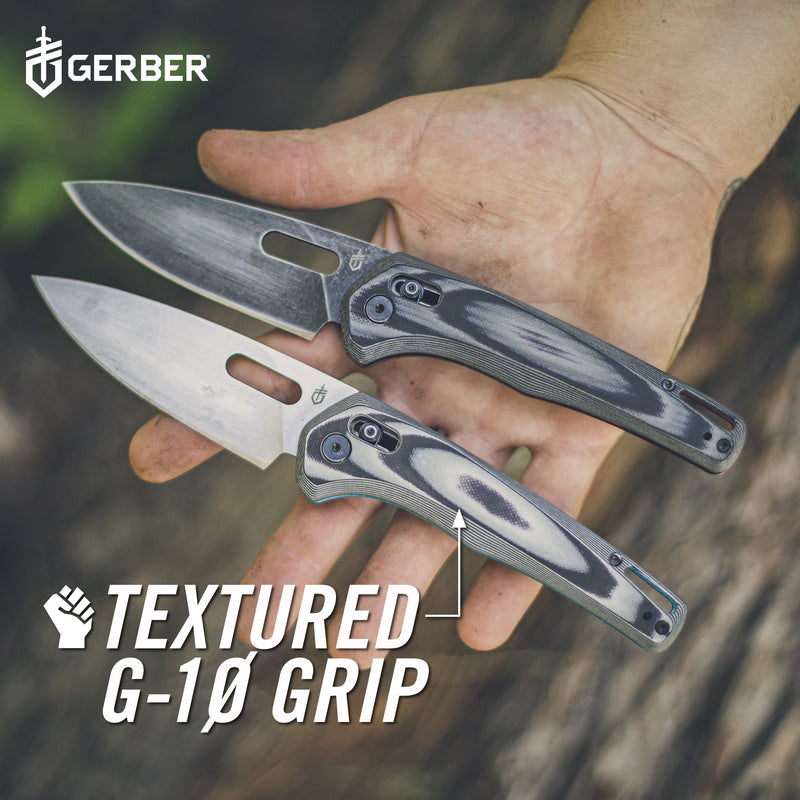 Gerber Sumo Clip Folding - Grey - Fine Edge