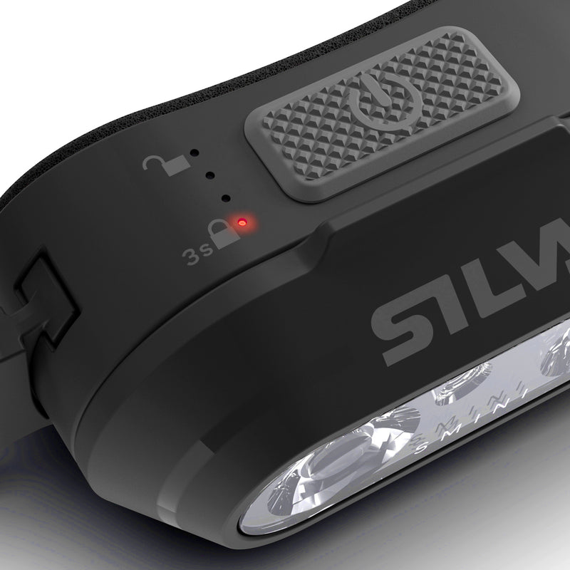 Silva Smini Fly - USB-C rechargeable - 2 semi high power LEDs - 1 red LED - 250 lumens