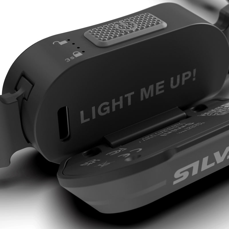 Silva Smini Fly - USB-C rechargeable - 2 semi high power LEDs - 1 red LED - 250 lumens