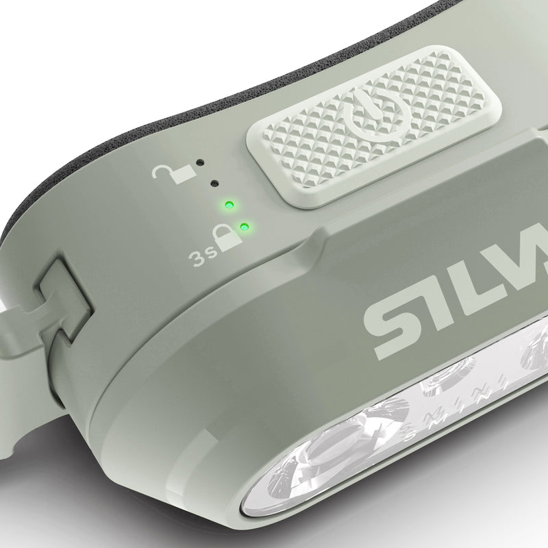 Silva Smini Fly - USB-C rechargeable - 2 semi high power LEDs - 1 red LED - 250 lumens