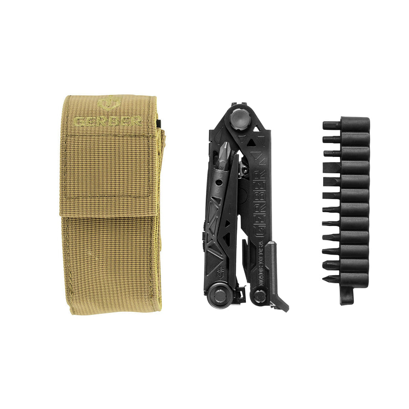 Gerber Center-Drive Black Belt with Bit Set