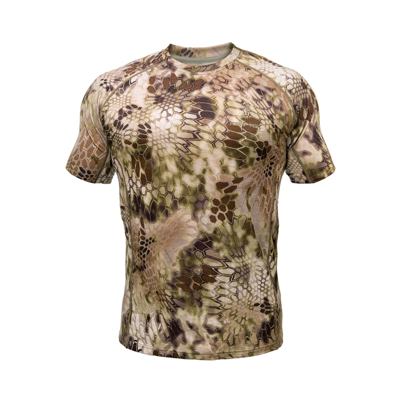 Kryptek Hoplite 2 Merino Short Sleeve Crew LW Kryptek Highlander