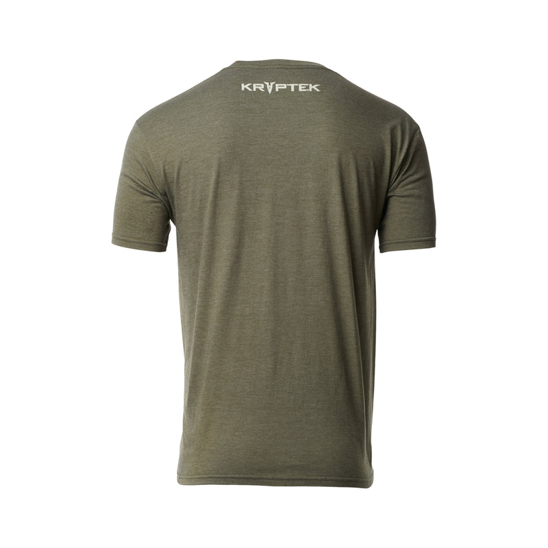 Kryptek Three Tee Black