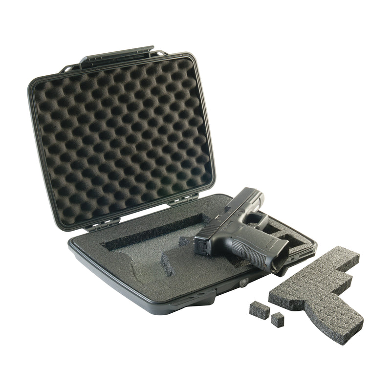 Pelican P1075 Pistol and Accessory HardBack Case