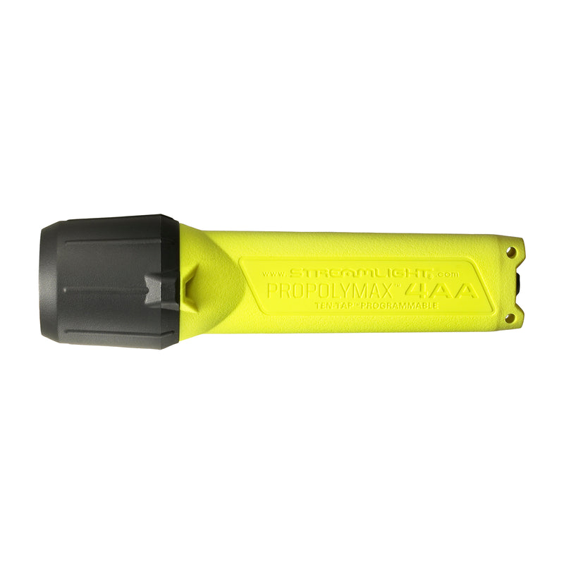 Streamlight Yellow ProPolymer 4AA LED Flashlight (4 AA Batteries Inclu