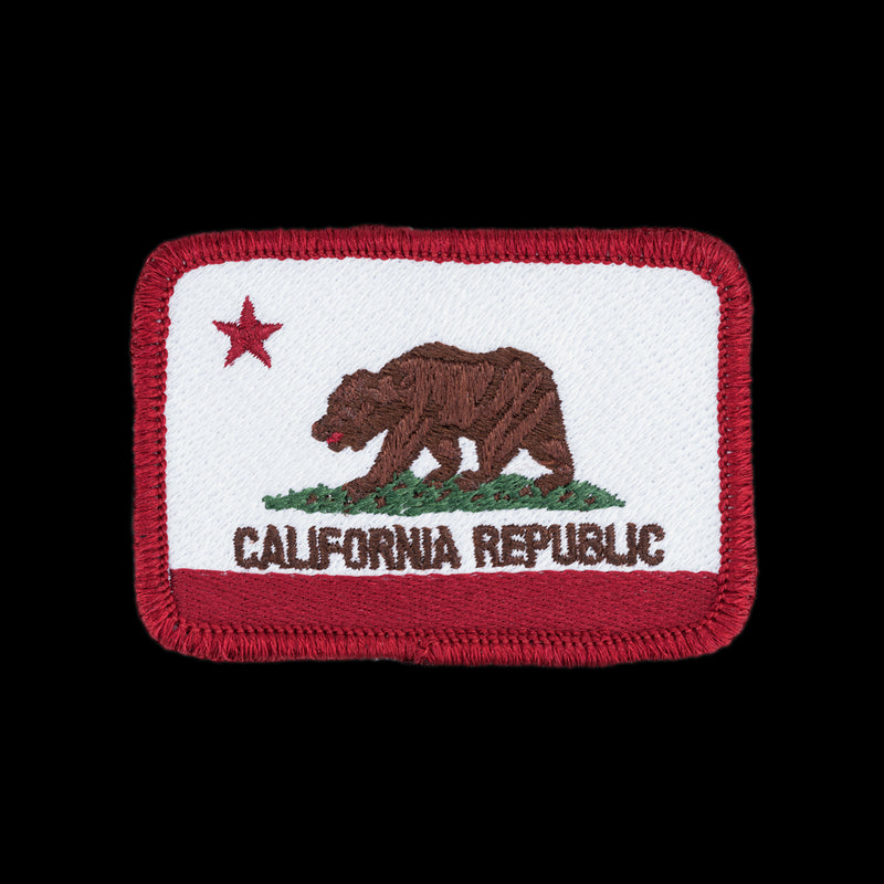TAD California Republic Patch Red