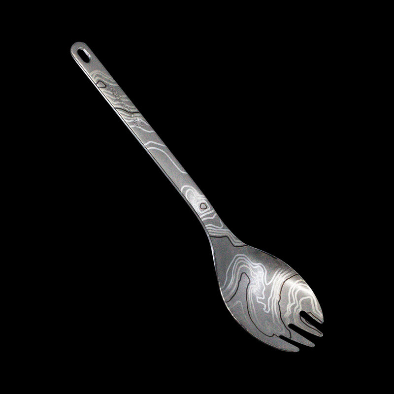 TAD Snow Peak Titanium Spork Topo Titanium