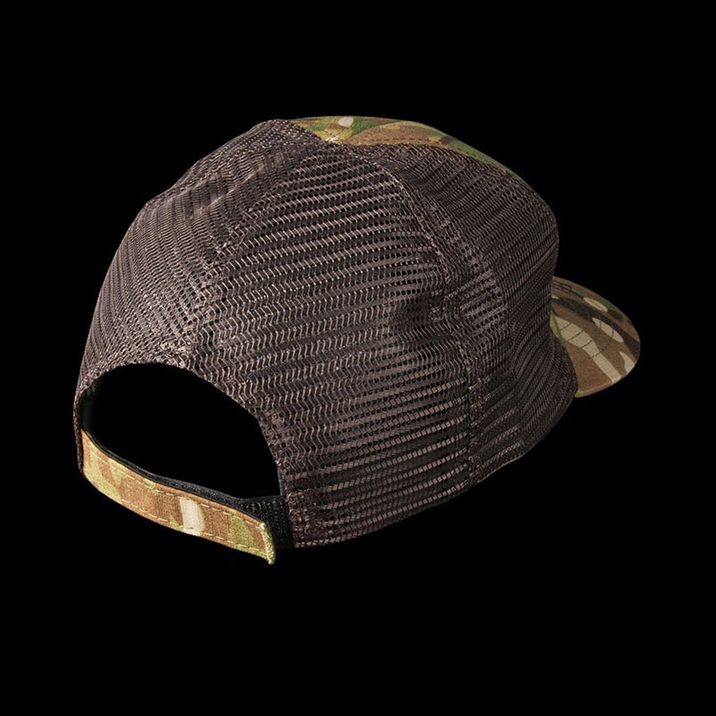 DUO Fishing Headwear TRUCKER CAP Black Camo
